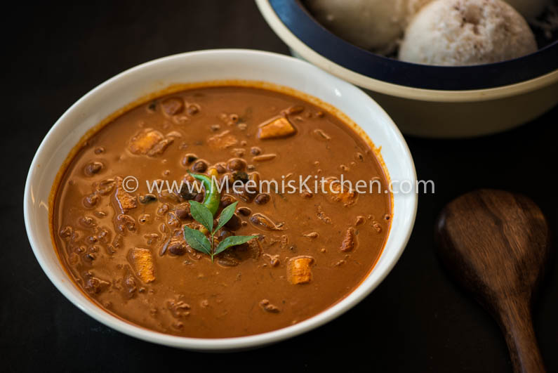 Kadala Curry /Spicy Kerala Kadala Curry