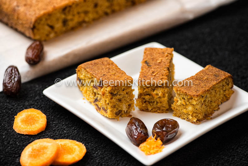 Dates and Carrot Cake/ Carrot Dates Cake