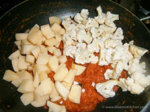 Aloo Gobi / Potato Cauliflower Masala