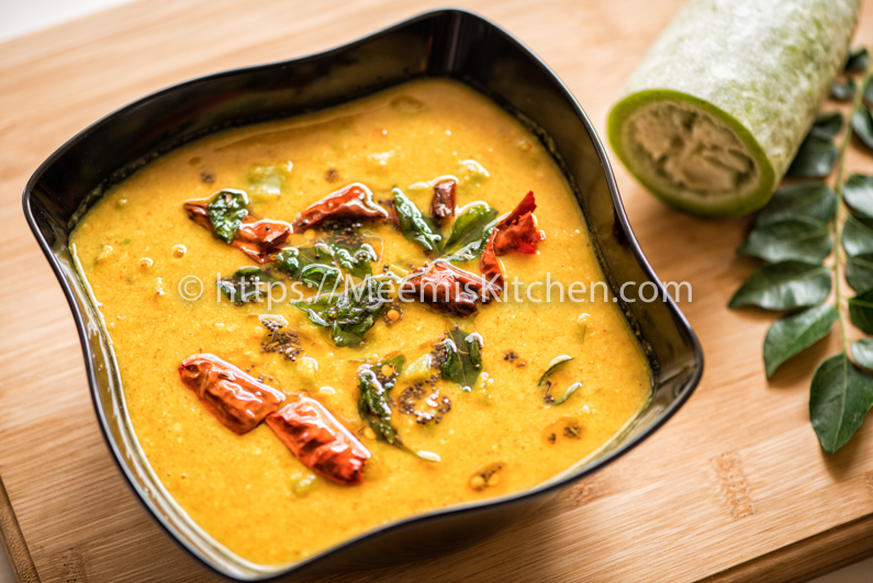 Padavalanga Parippu Curry / Snake gourd with Lentils