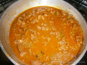 Nadan Beef Curry / Spicy Kerala Style Beef Curry
