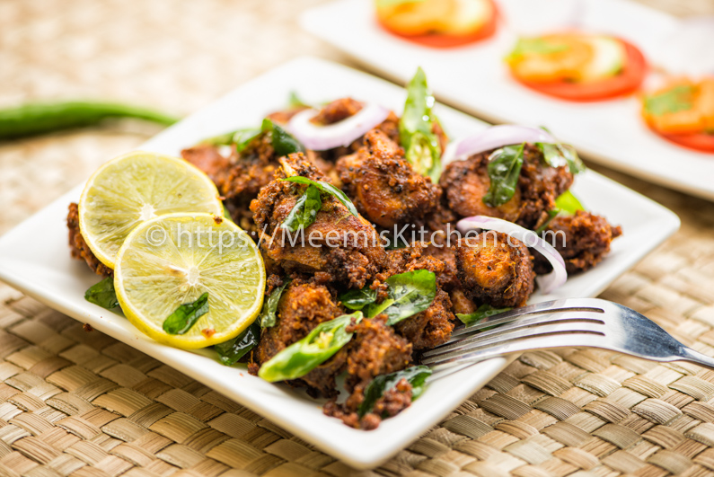 Thattukada Style Chicken Fry /Kerala Chicken Fry