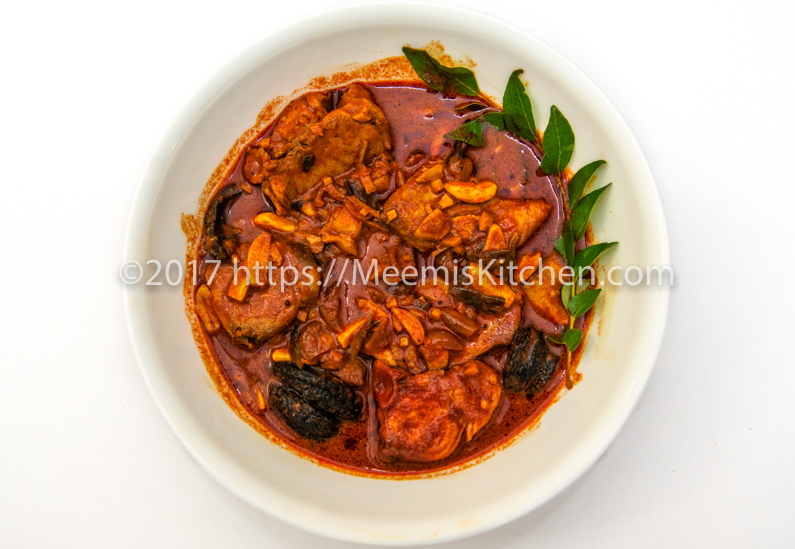 Spicy Kerala Red Fish curry (Aleppey style)