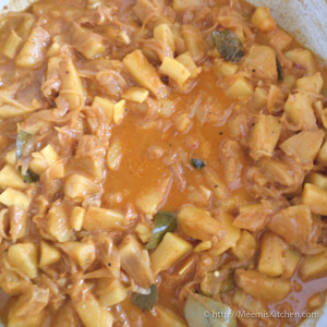 Kadachakka Mappas / Breadfruit / Kadachakka Masala Curry