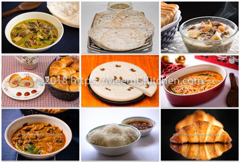 Appam Bread Rice Dishes