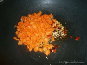 Spicy Fried Rice / Spicy Chicken Prawn Fried Rice