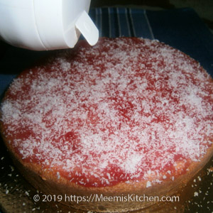 Honey Cake / Honey Cake with Coconut Frosting