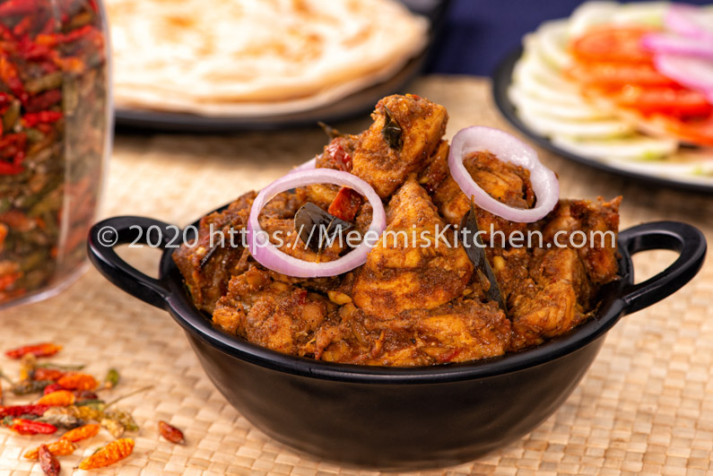 Kanthari Chicken /Dried Kanthari Chicken Peralan