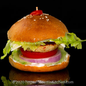 Chicken Burger / Homemade Chicken Burger Patties