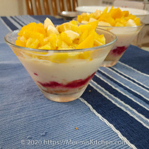 Sponge Fruit Trifle Delight / Fruit Trifle