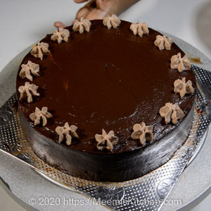Dark Chocolate Truffle Cake - Peggy Porschen London– Peggy Porschen Cakes  Ltd
